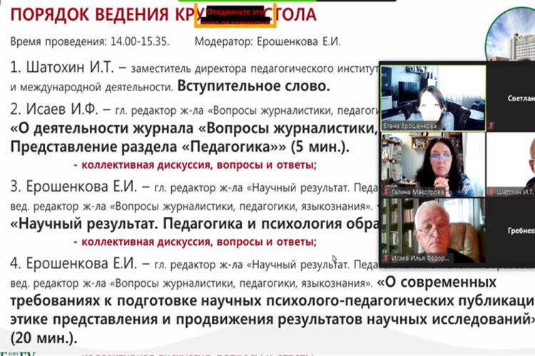 События НИУ «БелГУ» вопросы подготовки психолого-педагогических публикаций в научные журналы обсудили учёные ниу «белгу»